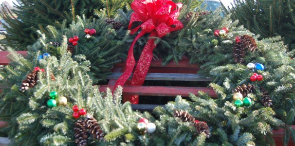 Hand-Made Christmas Wreath